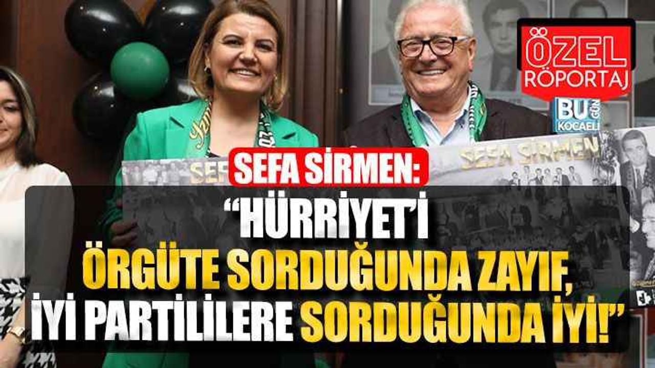 Sefa Sirmen’e Sorduk: “Fatma Kaplan Hürriyet Aday Gösterilirse Seçim Kazanır Mı?”